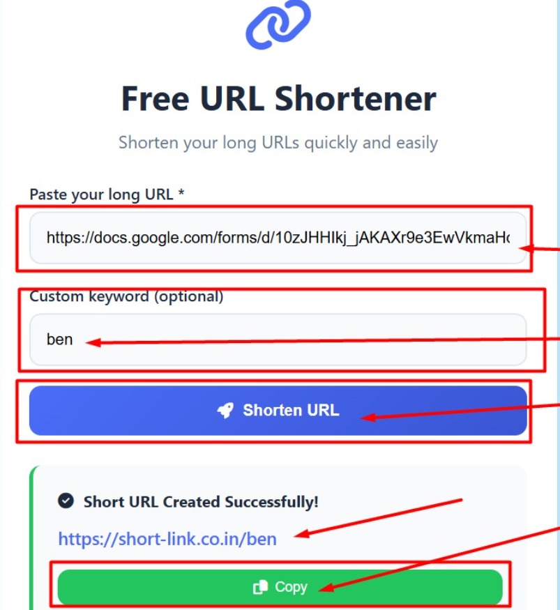How to Use Our URL Shortener